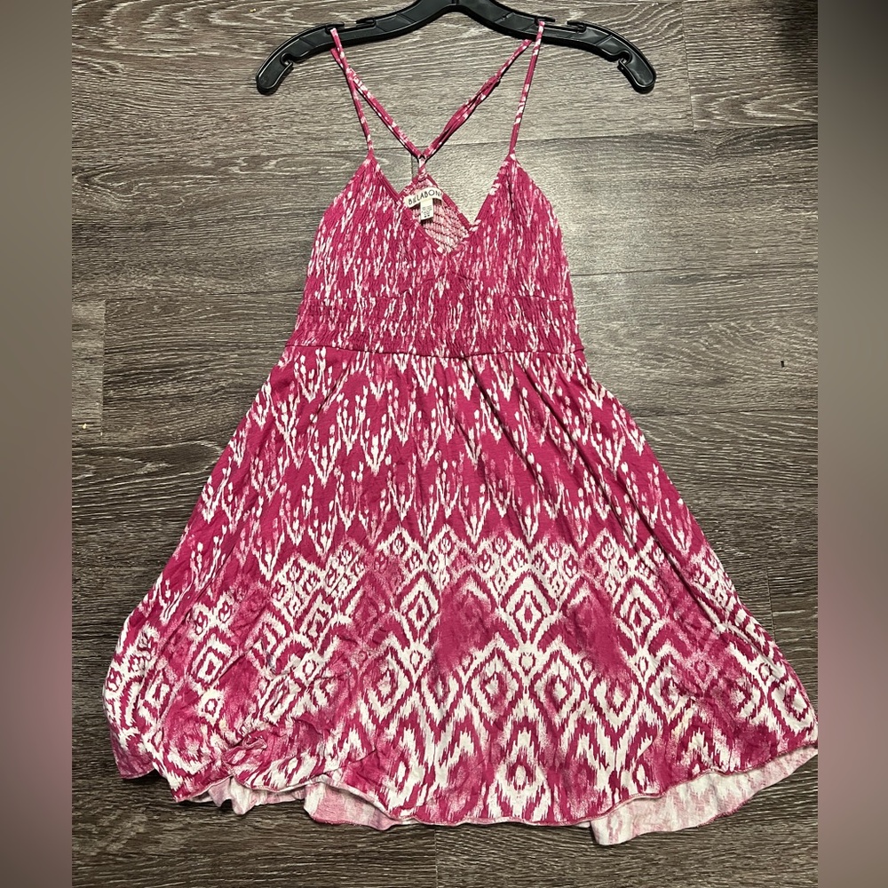 Billabong Pink Patterned Dress